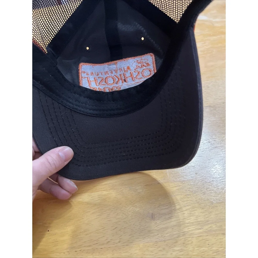 EAA Airventure Oshkosh 2015 Snap Back Hat Black/orange